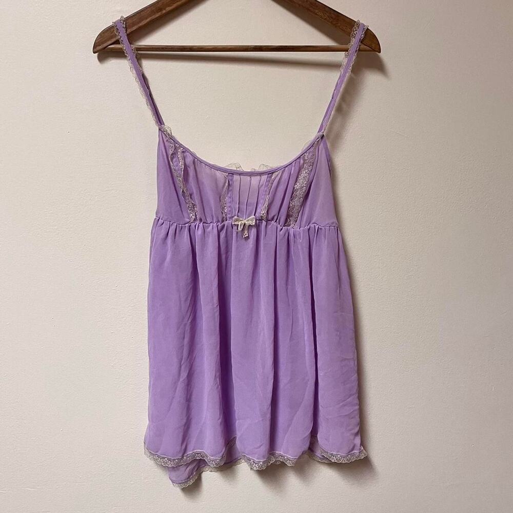 Victorias secret lilac babydoll top